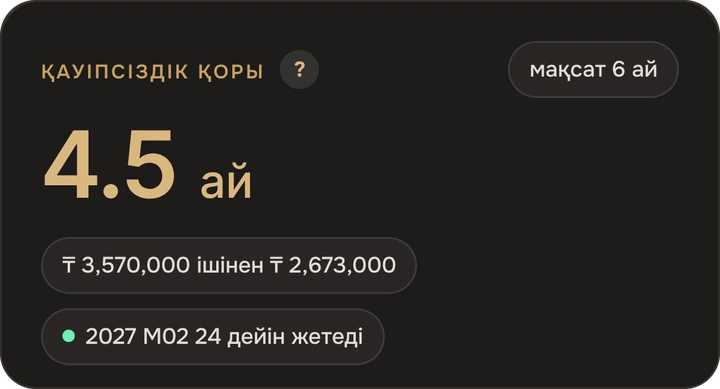 Ақша қанша уақытқа жетеді