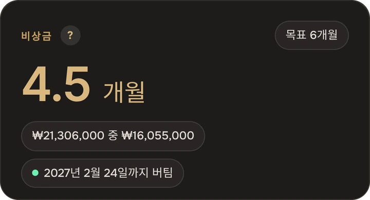 돈이 얼마나 오래 버틸까