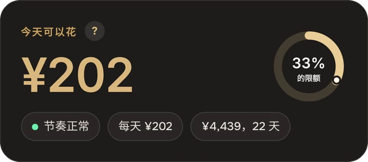 今天可以花